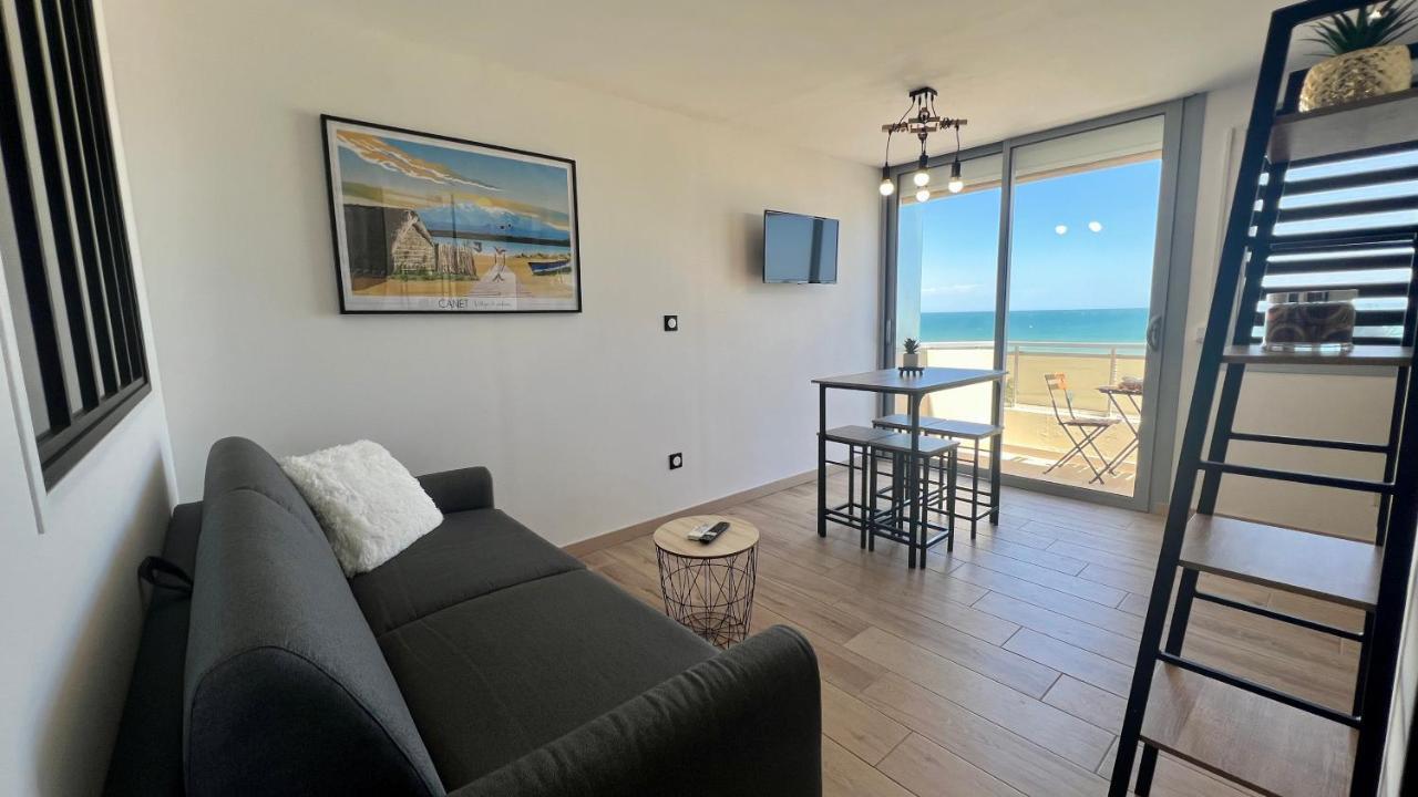 Appartement Cosy, Vue Mer Avec Parking Privatif Canet-en-Roussillon Zewnętrze zdjęcie